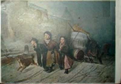 �������� ��.�.�����. ������
Postal card �Troika by Basil G. Perov�