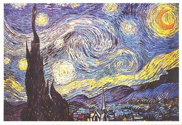 ������� ��� ���. ������� ����
Starry night by Vincent van Gogh