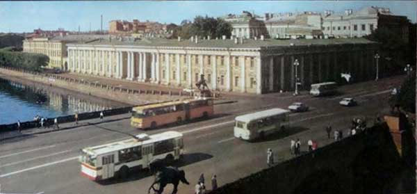 �������� ����������. ����������� ����
Postal card �Leningrad. Anichkov bridge�