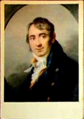 �������� ��. ��������. ������� ��������� ������
Postal card �Portrait of artist Reder by Alexander Molinari�