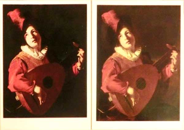 �������� ��. ��������. ����� � ������
Postal cards �The young lutanist by Bartolomeo Manfredi�