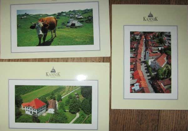 ����� �������� �������
Set of postal cards �Kamnik�