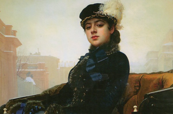 �������� ��.�.��������. ������������
Postal card �Unknown woman by Ivan N. Kramskoy�
