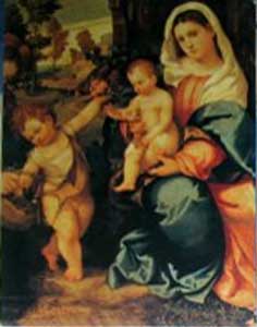 �������� ��. ��������. ������ ���������
Postal card �Holy Family by Bonificio Veronese�