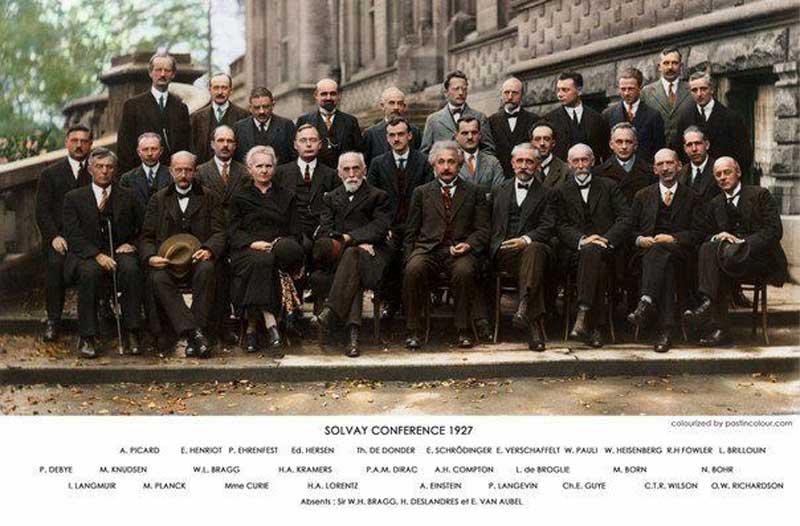����������� ����������� � 1927
Solvay conference 1927