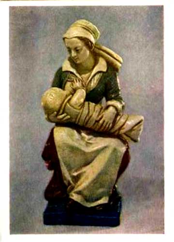 �������� ������� �� �����. ���������
Postal card �Breast-feeding by Master of Avon�