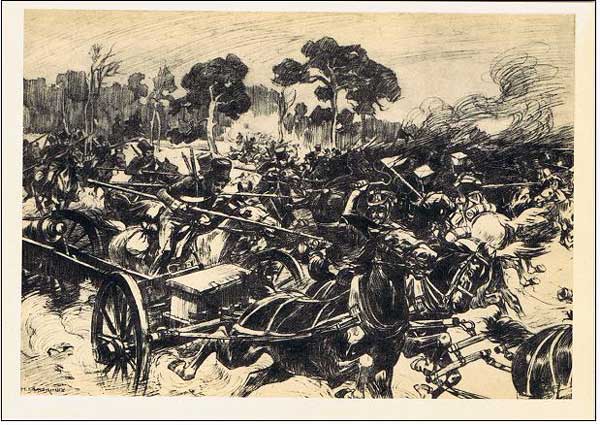 �������� ��.�.�������. ������ �� ����� 1812�
Postal card �Episode in the War of 1812 by Nicholas S. Samokish�
