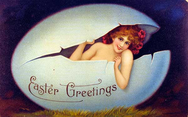�������� ����������� �������������
Postal card �Easter greetings�