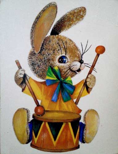 �������� �����-����������
Postal card �Hare�