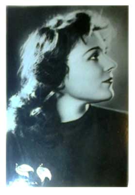 �������� ������������ �������� ����� �. ������������
Postal card �Deserved actress of RSFSR Lidia Sukharevskaya�