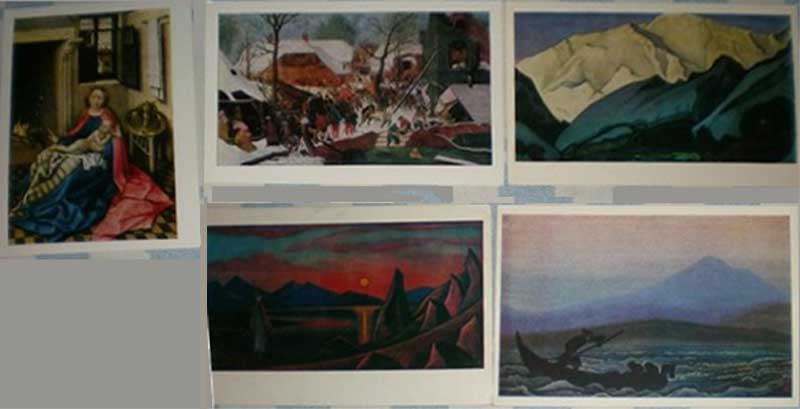 ����� �������� ���������������� �������
Set of postal cards �State Hermitage�