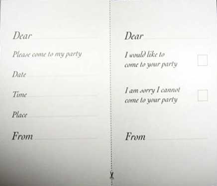 ����� �������� ���������������� ��������
Set of postal cards �Invitation cards�