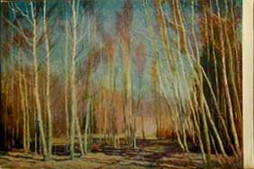 �������� ��.�.�������. �������� �����
Postal card �Basil N. Baksheyev by The spring day�