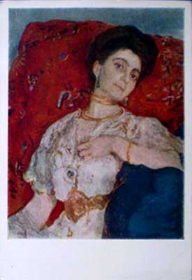 �.�.�����. ������� ��������
Portrait of Akimova by Valentin A. Serov