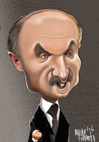 �. ���������. ��������� �.�.
Alexander G. Lukashenko by Marian Avramescu