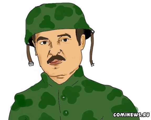 ������ ���������� ������ �����
The war is conducted against Byelorussia