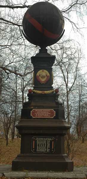 �������� ��������� � ����������� ����� � ����-����������
Monument To the fallen during civil war in Verh-Neyvinsky