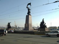 �������� ������ �� ������ ������� �� ������� �������
Monument To the fighters for Soviet authority on Far East
