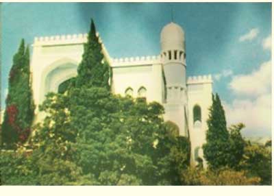�������� �����. ������. ��������� ������� ����
Postal card �Crimea. Simeiz. Sanatorium The Red beacon�