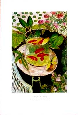 �������� ����� ������. ������� �����
Postal card �Henri Matisse. The red fishes�