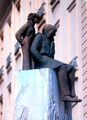 �������� �����. �������� ����-��������
Postal card �Lion. Monument to Saint-Exupéry�