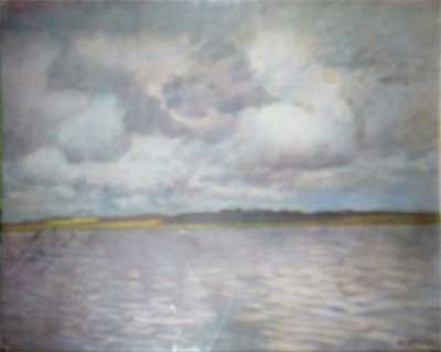 �������� ��.�.�������. ������ �����
Postal card �The gloomy day by Isaac I. Levitan�