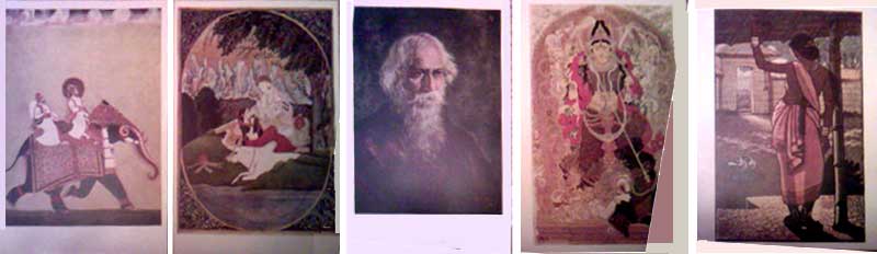����� �������� ���������� �������� ���������������� ��������� � ���л
Set of postal cards �The Indian exhibition of fine art in USSR�