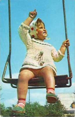 �������� ��� ��������
Postal card �On swing�