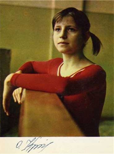 �������� ������ ������
Postal card �Olga Korbut�