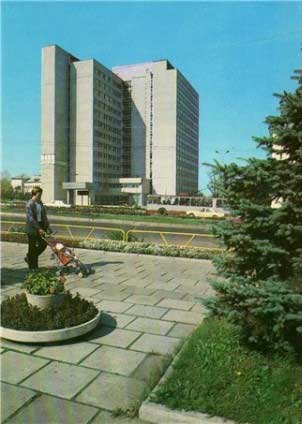 �������� ���������. ��������� �����
Postal card �Vladimir. Hotel Zarya�