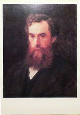 �������� ��������� �.�. ������� �.�.����������
Postal card �Ivan N. Kramskoy. Portrait of Paul M. Tretyakov�
