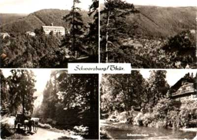 �������� ����������
Postal card �Schwarzburg�