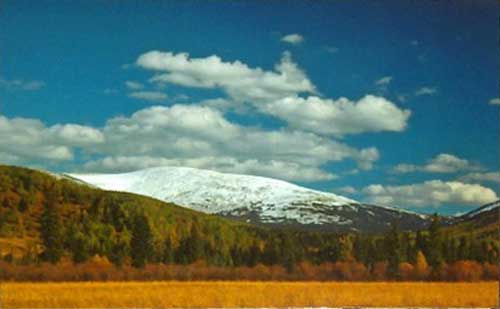 �������� ����������� ������. ���� ������
Postal card �The Seminisky mountain range. Mount Sarlyk�