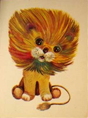 �������� ����
Postal card �Lion�
