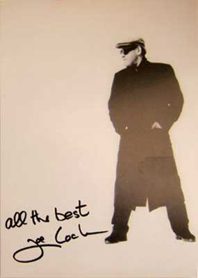 �������� ���� �����
Postal card �Joe Cocker�
