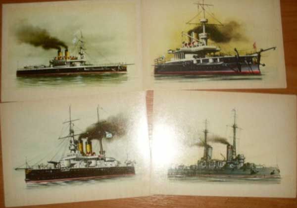 ����� �������� �������� �����������
Set of postal cards �The Russian armoured ships�